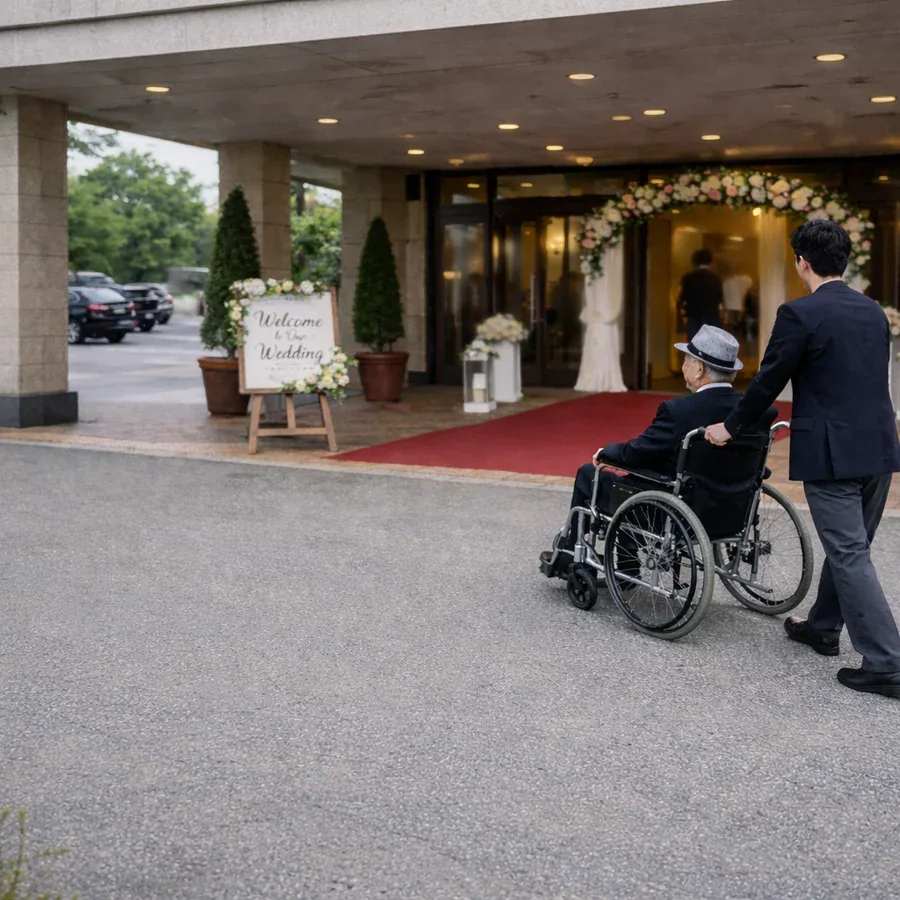 冠婚葬祭や特別な行事の付き添い